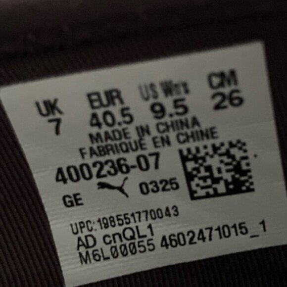 PUMA "Adelina 2" Slip-on Shoes - Size 9.5 - Picture 6 of 6